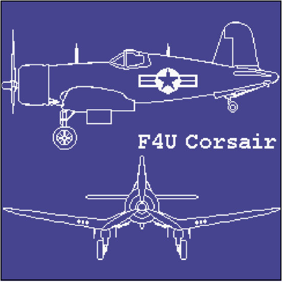 F4U Corsiar Blueprint