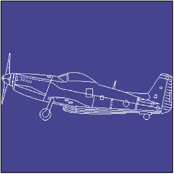 P-51 Mustang Blueprint