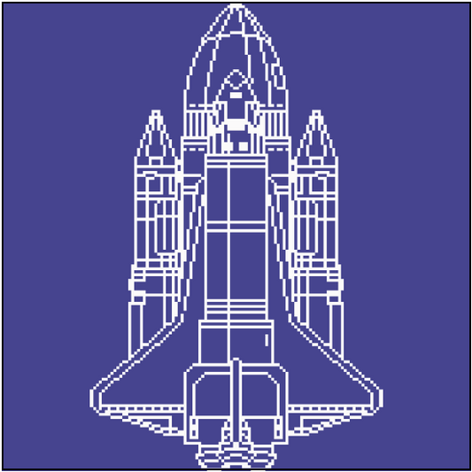 Space Shuttle Blueprint